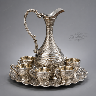 ست نوشیدنی سیلور ترک
