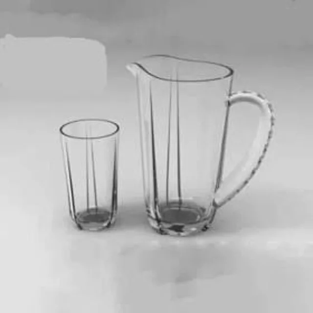 پارچ و لیوان سلتیک | شهربلور
